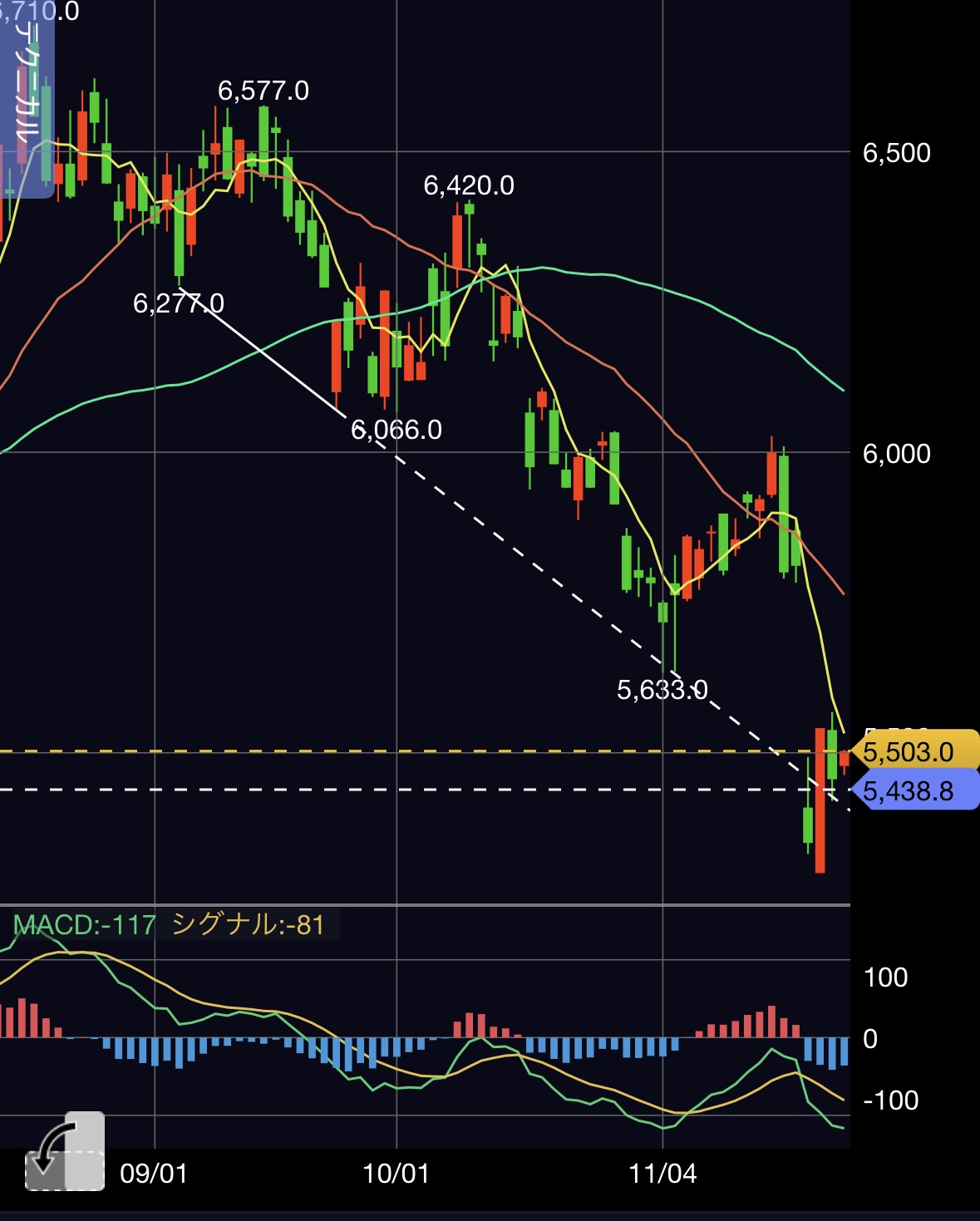 東京海上（8766）買い増し。平均取得単価は過去の数字